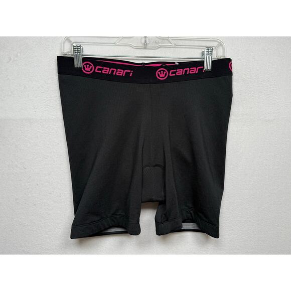 Canari Women's Padded Gel Bike Brief, NEW! Medium, Black - Picture 1 of 4